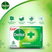 Dettol Original Soap 125 gm | Daily Germ Protection | IMA Recomended, Pack of 1 Dettol Original Soap 125 gm | Daily Germ Protection | IMA Recomended, Pack of 1