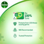 Dettol Original Soap 125 gm | Daily Germ Protection | IMA Recomended, Pack of 1 Dettol Original Soap 125 gm | Daily Germ Protection | IMA Recomended, Pack of 1