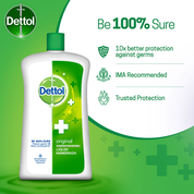 Dettol Original Liquid Handwash 900 ml Bottle, Pack of 1 Dettol Original Liquid Handwash 900 ml Bottle, Pack of 1