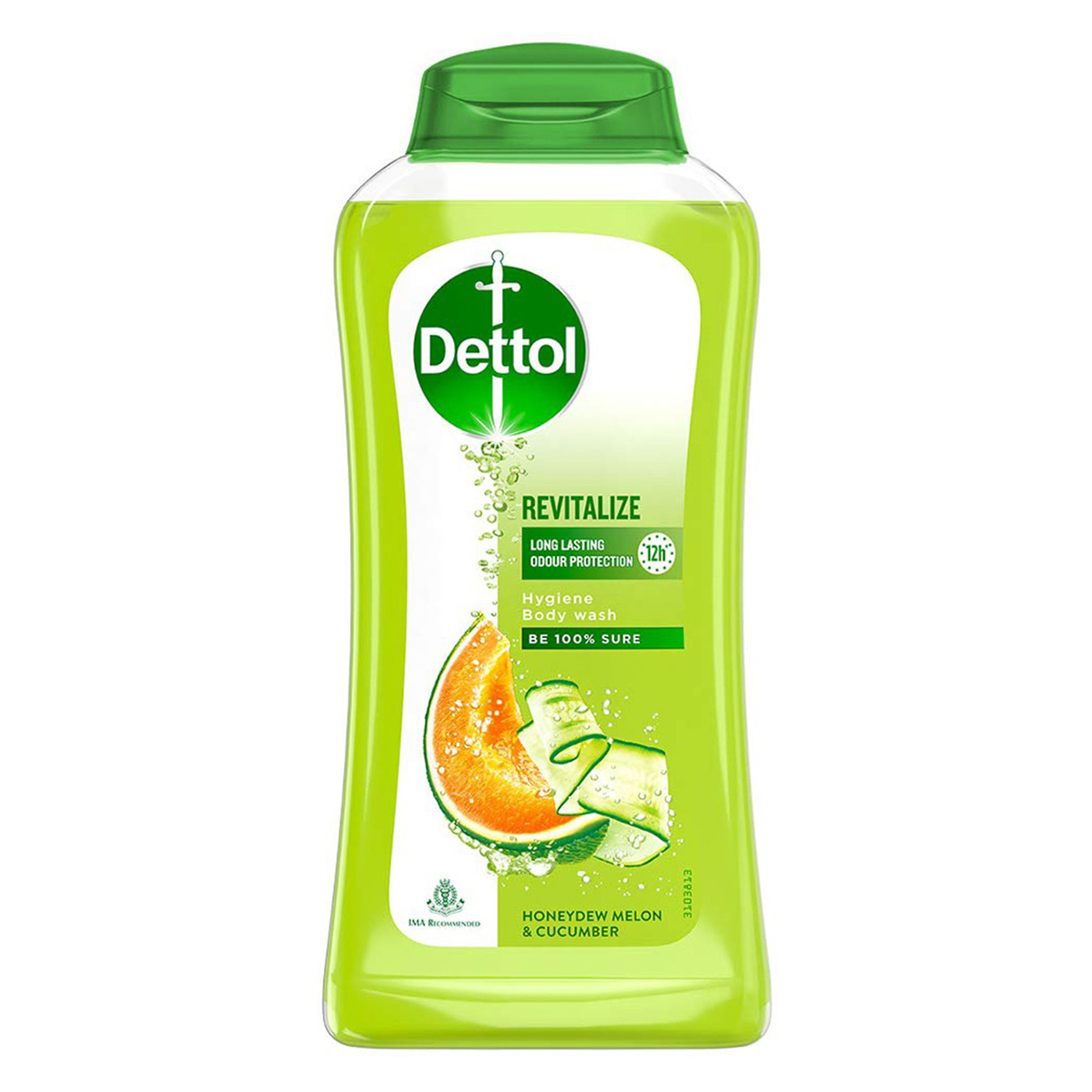 Dettol Revitalize Body Wash 250 ml | Honeydew Melon & Cucumber | Odour Protection Upto 12 Hrs | pH Balanced | Soap Free Formula | IMA Recomended, Pack of 1 Dettol Revitalize Body Wash 250 ml | Honeydew Melon & Cucumber | Odour Protection Upto 12 Hrs | pH Balanced | Soap Free Formula | IMA Recomended, Pack of 1
