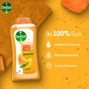 Dettol Energize Body Wash 250 ml | Satsuma & Orange | Odour Protection Upto 12Hrs | pH Balanced | Soap Free Formula | IMA Recommended, Pack of 1 Dettol Energize Body Wash 250 ml | Satsuma & Orange | Odour Protection Upto 12Hrs | pH Balanced | Soap Free Formula | IMA Recommended, Pack of 1