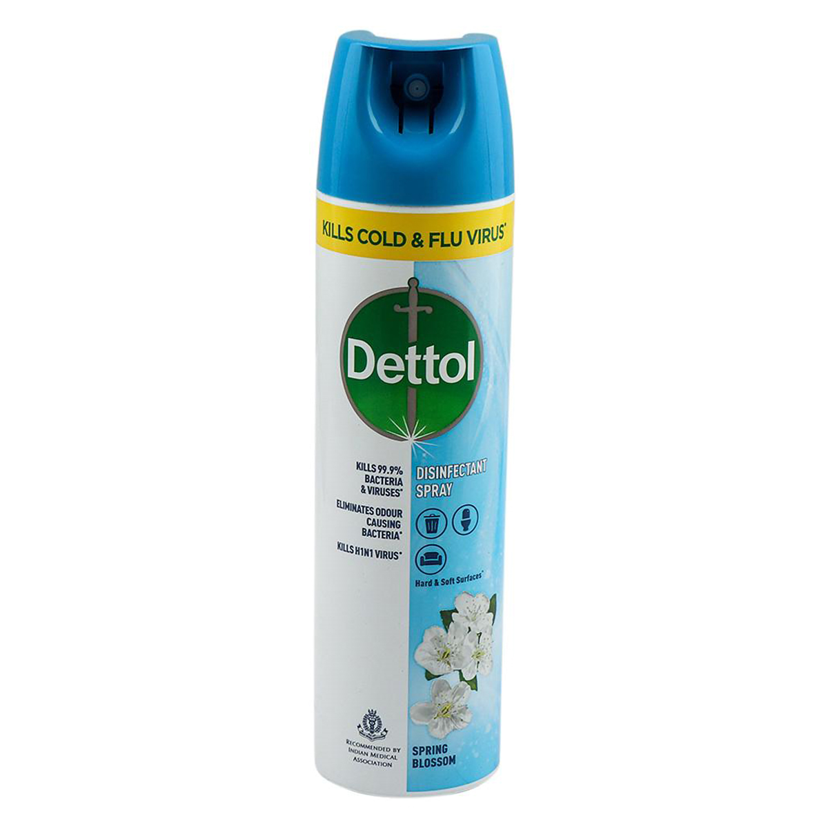Dettol Spring Blossom Disinfectant Spray, 170 gm, Pack of 1 Dettol Spring Blossom Disinfectant Spray, 170 gm, Pack of 1