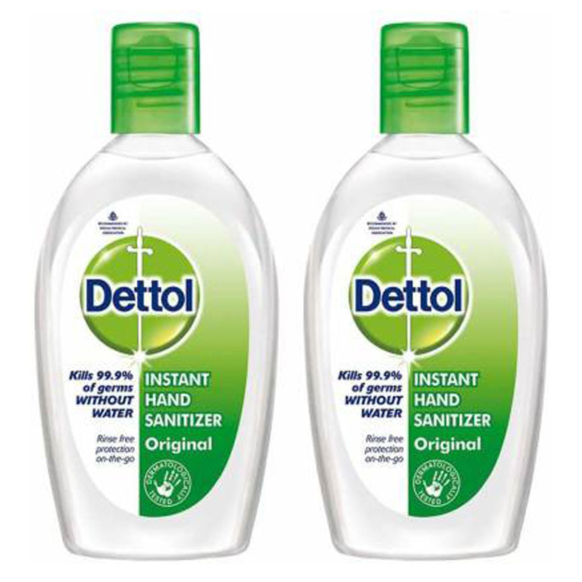 Dettol Orginal Hand Sanitizer, 100 ml (2x50 ml)