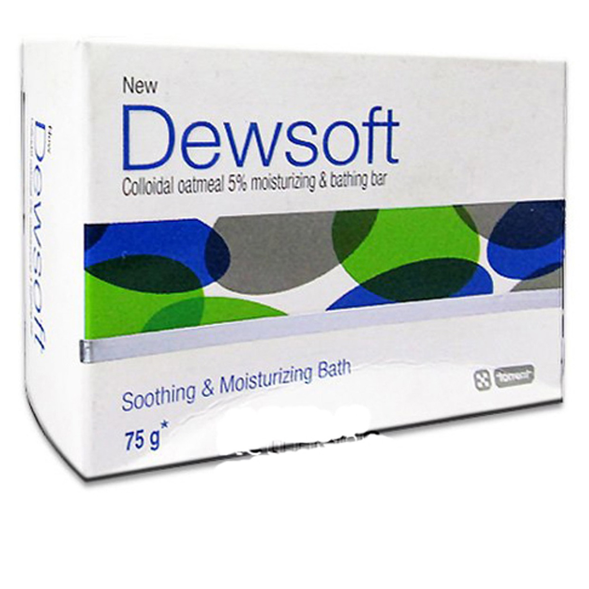 New Dewsoft Bathing Bar 75 gm | Colloidal Oatmeal | Cleanses, Soothes & Moisturises | For Dry Skin, Pack of 1 New Dewsoft Bathing Bar 75 gm | Colloidal Oatmeal | Cleanses, Soothes & Moisturises | For Dry Skin, Pack of 1