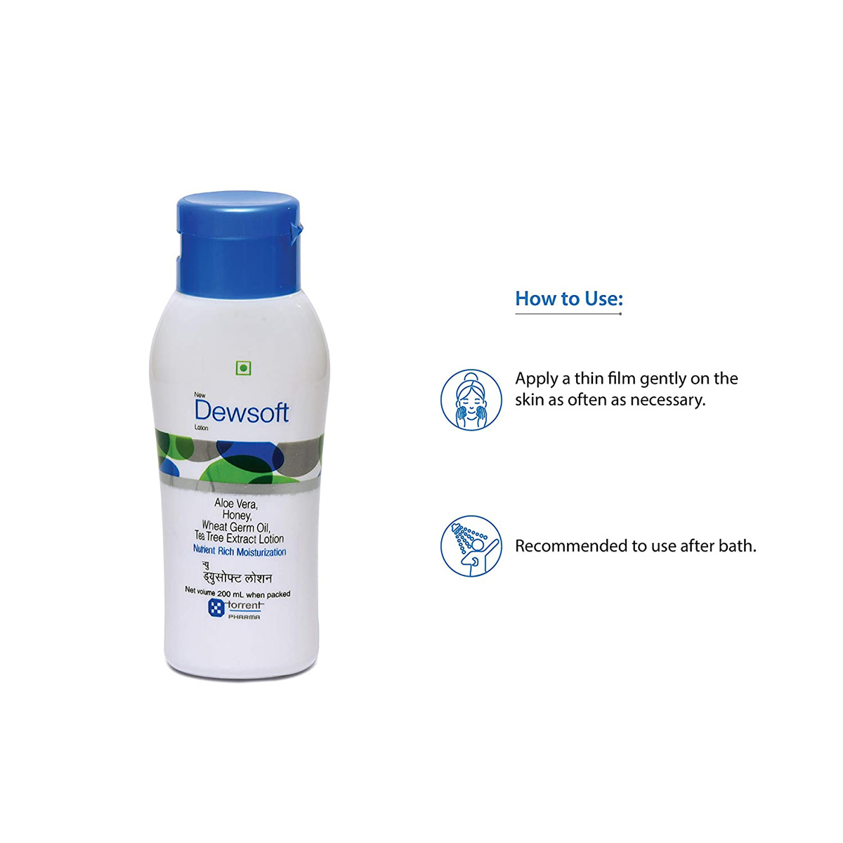 New Dewsoft Lotion 200 ml, Pack of 1 New Dewsoft Lotion 200 ml, Pack of 1