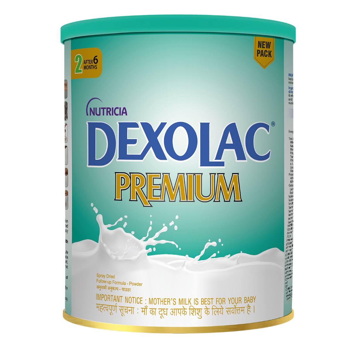Dexolac Premium Infant Formula Stage 2 Powder for After 6 Months Kid, 400 gm, Pack of 1 Dexolac Premium Infant Formula Stage 2 Powder for After 6 Months Kid, 400 gm, Pack of 1