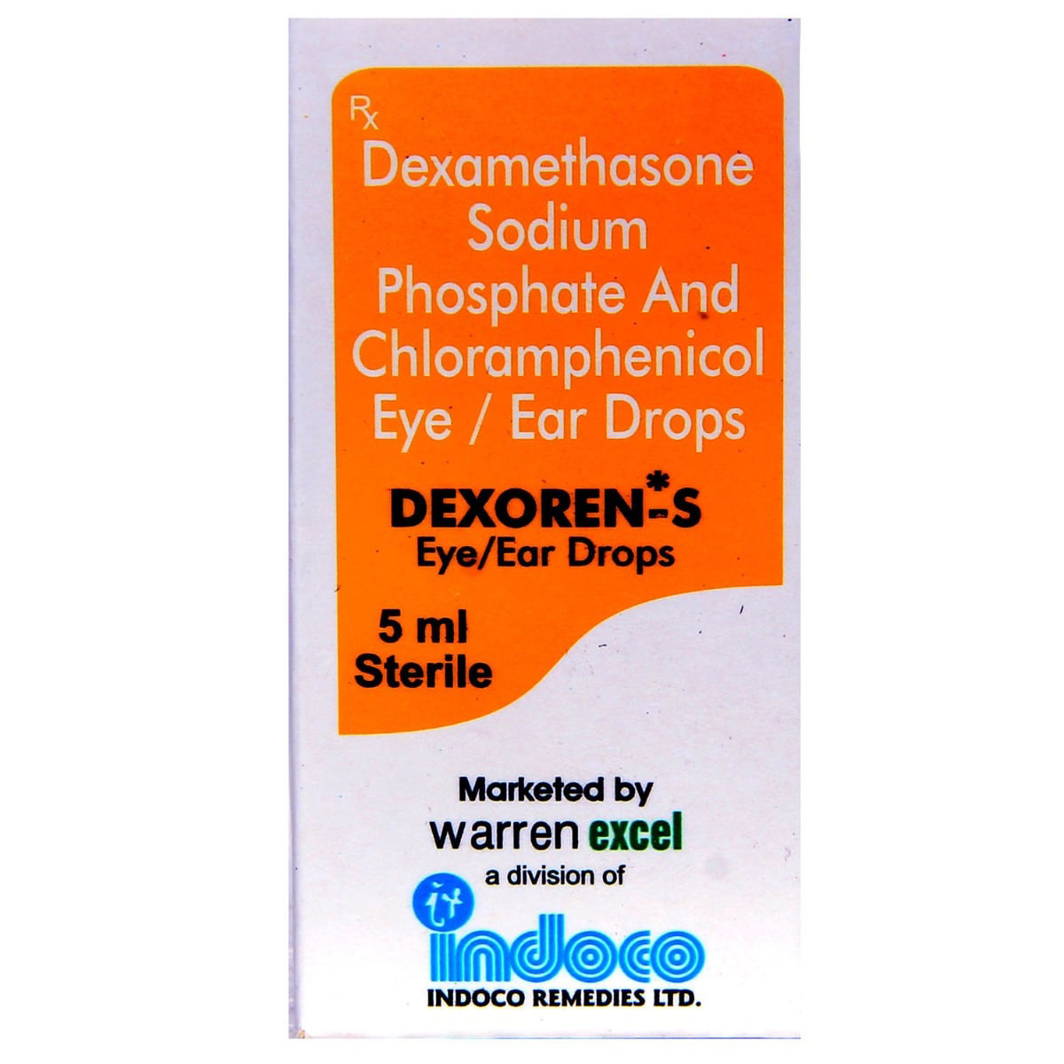 Buy Dexoren S Eye/Ear Drops 5 ml Online