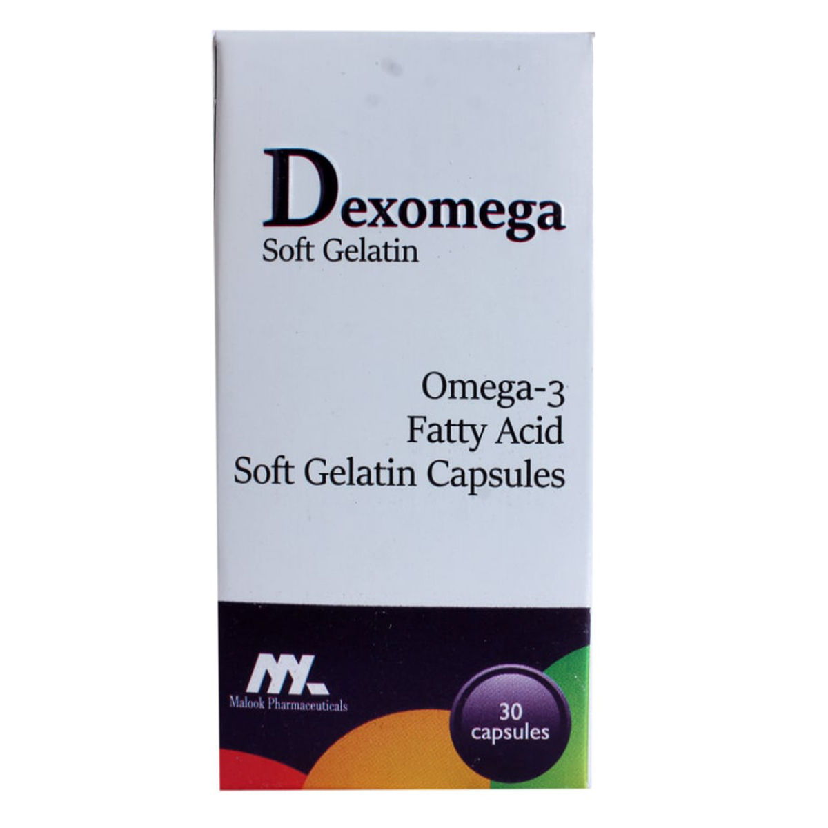 Dexomega Soft Gelatin Capsule 30's, Pack of 1 Capsule Dexomega Soft Gelatin Capsule 30's, Pack of 1 Capsule