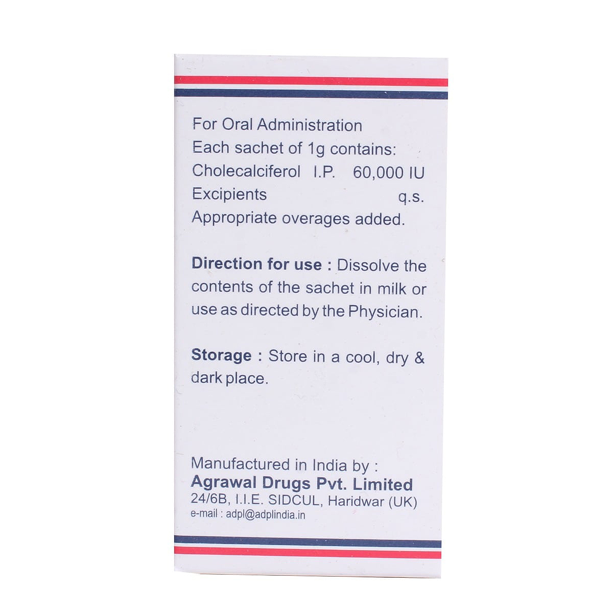 D Gain Sachet 1 gm, Pack of 1 D Gain Sachet 1 gm, Pack of 1