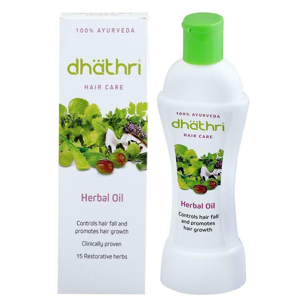 Dhathri Hair Care Herbal Oil, 100 ml, Pack of 1 Dhathri Hair Care Herbal Oil, 100 ml, Pack of 1