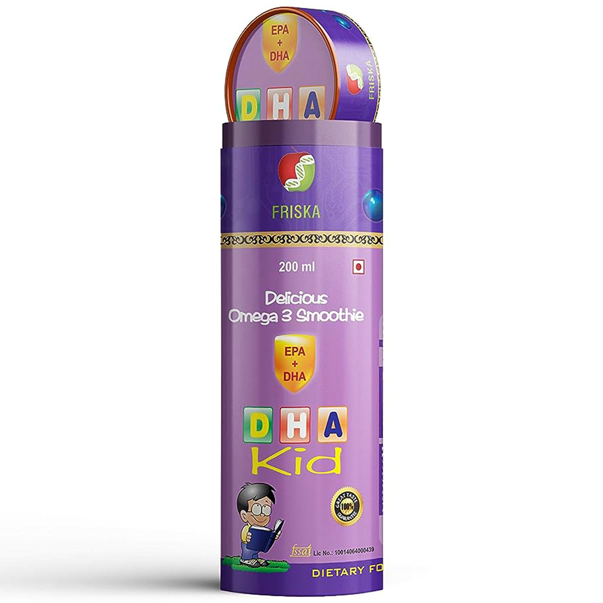 DHA Kid Smoothie 200 ml, Pack of 1 DHA Kid Smoothie 200 ml, Pack of 1
