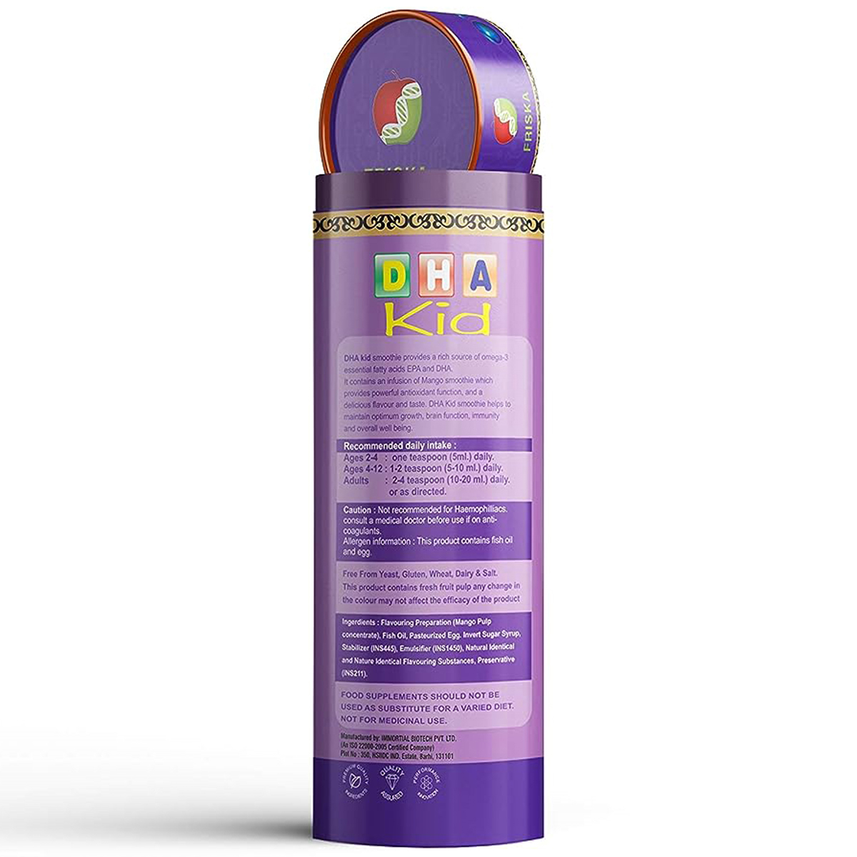 DHA Kid Smoothie 200 ml, Pack of 1 DHA Kid Smoothie 200 ml, Pack of 1