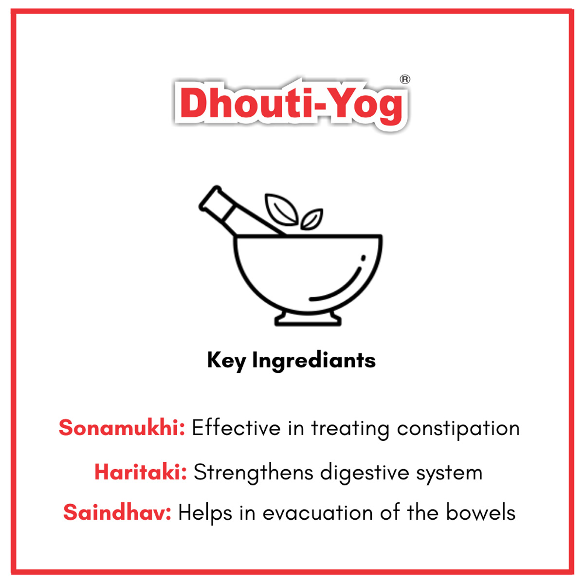 Dhouti-Yog Churna, 100 gm Dhouti-Yog Churna, 100 gm