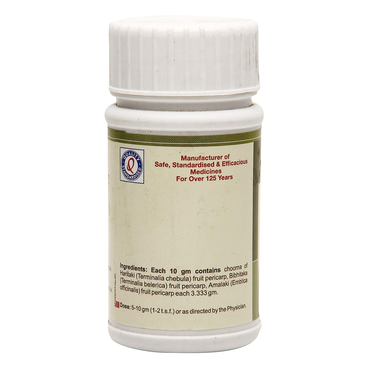 Dhootapapeshwar Triphala Choorna, 60 gm, Pack of 1 Dhootapapeshwar Triphala Choorna, 60 gm, Pack of 1