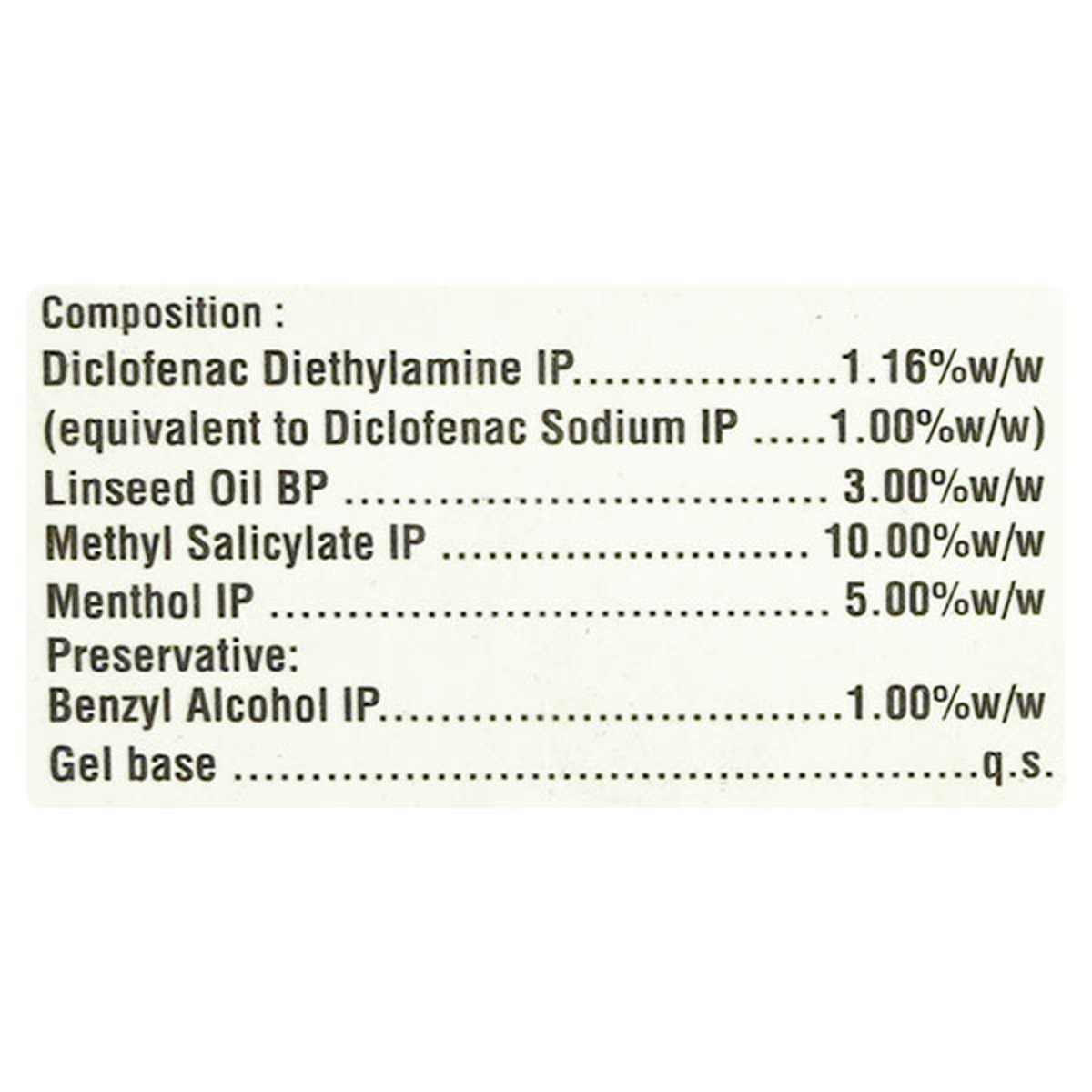 Diclomet Gel 30 gm, Pack of 1 OINTMENT Diclomet Gel 30 gm, Pack of 1 OINTMENT