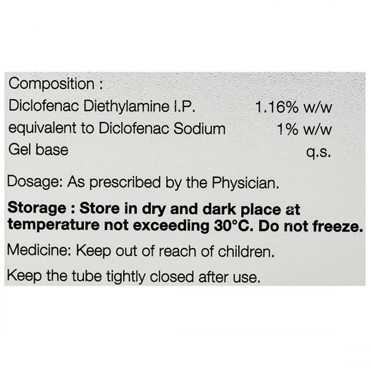 Diclofam Gel 30 gm, Pack of 1 GEL Diclofam Gel 30 gm, Pack of 1 GEL