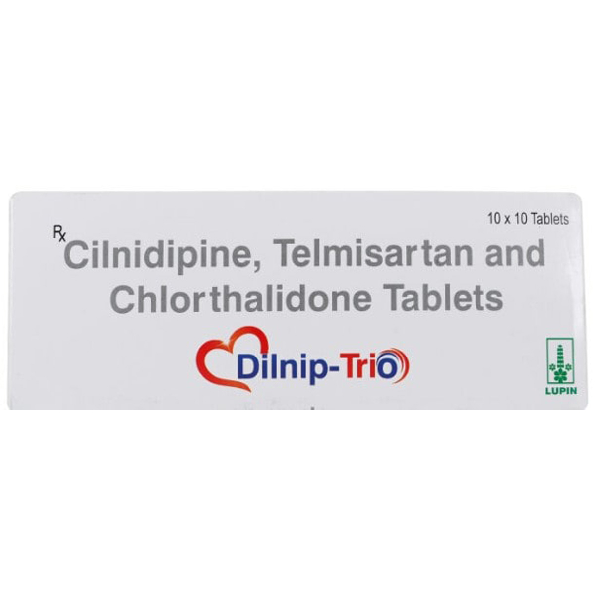 Dilnip-Trio Tablet 10's, Pack of 10 Dilnip-Trio Tablet 10's, Pack of 10