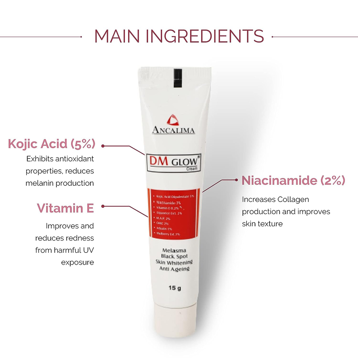 DM Glow Cream 1's, Pack of 1 DM Glow Cream 1's, Pack of 1