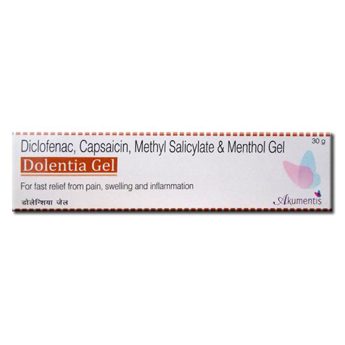 Buy Dolentia Gel 30 gm Online