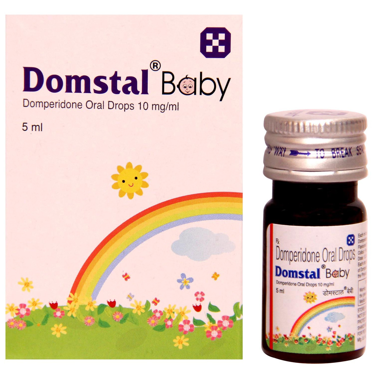 Domstal Baby Oral Drops 5 ml, Pack of 1 Drops Domstal Baby Oral Drops 5 ml, Pack of 1 Drops