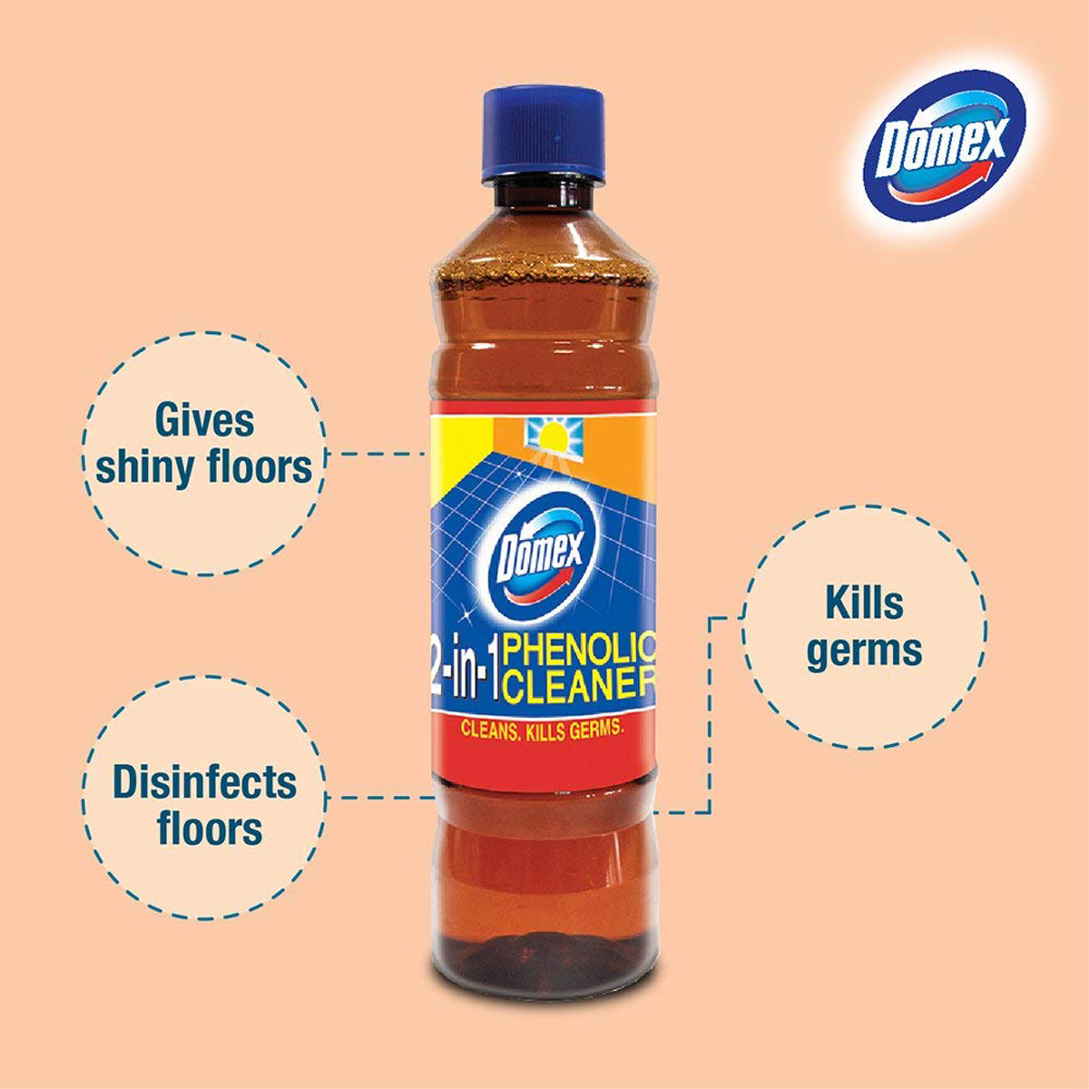 Domex Phenolic Floor Cleaner, 500 ml Domex Phenolic Floor Cleaner, 500 ml