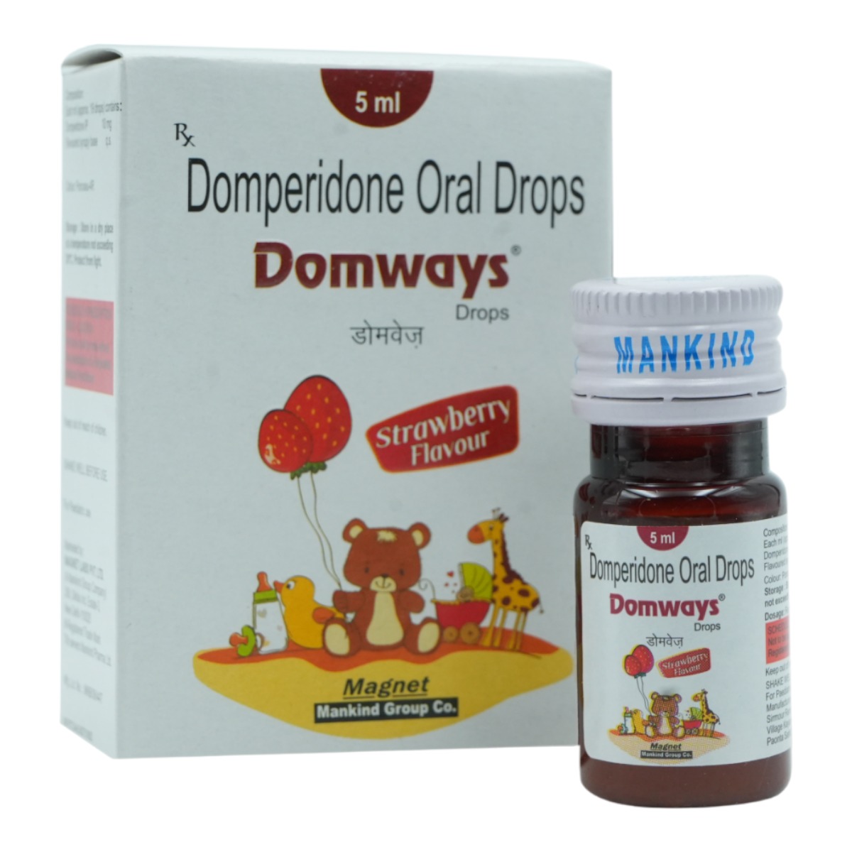 Domways Strawberry Oral Drops 5 ml, Pack of 1 ORAL DROPS Domways Strawberry Oral Drops 5 ml, Pack of 1 ORAL DROPS