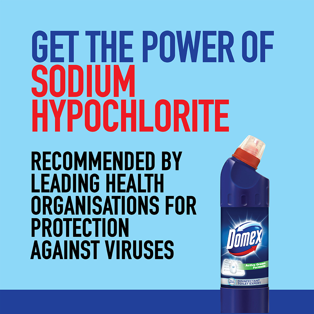 Domex Disinfectant Toilet Cleaner, 500 ml, Pack of 1 Domex Disinfectant Toilet Cleaner, 500 ml, Pack of 1