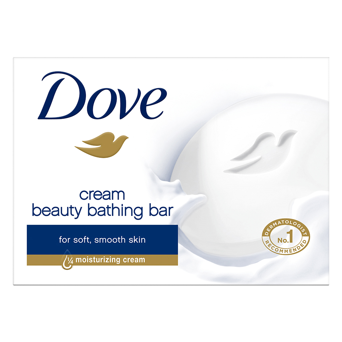 Dove Cream Beauty Bathing Bar 100 gm | For Soft, Smooth & Glowing Skin | Ideal For Men & Women | For All Skin Type, Pack of 1 Dove Cream Beauty Bathing Bar 100 gm | For Soft, Smooth & Glowing Skin | Ideal For Men & Women | For All Skin Type, Pack of 1