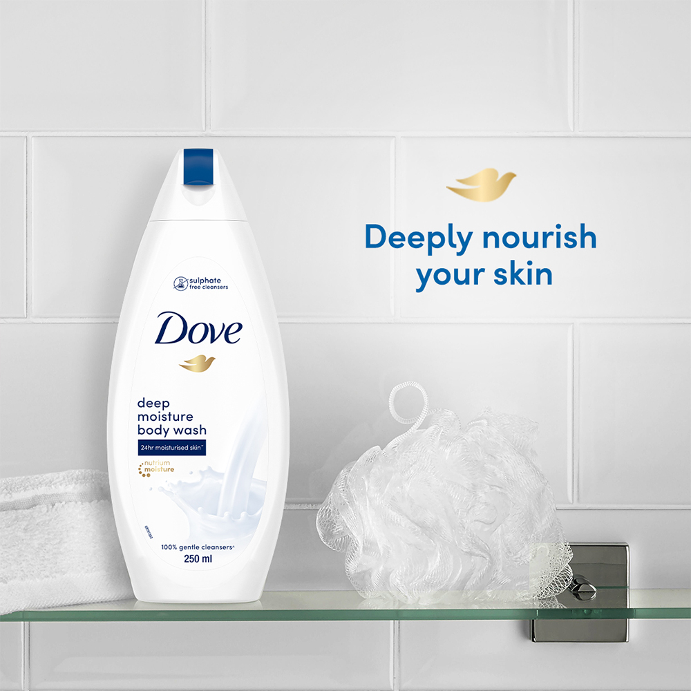 Dove Deep Moisture Body Wash, 250 ml, Pack of 1 Dove Deep Moisture Body Wash, 250 ml, Pack of 1