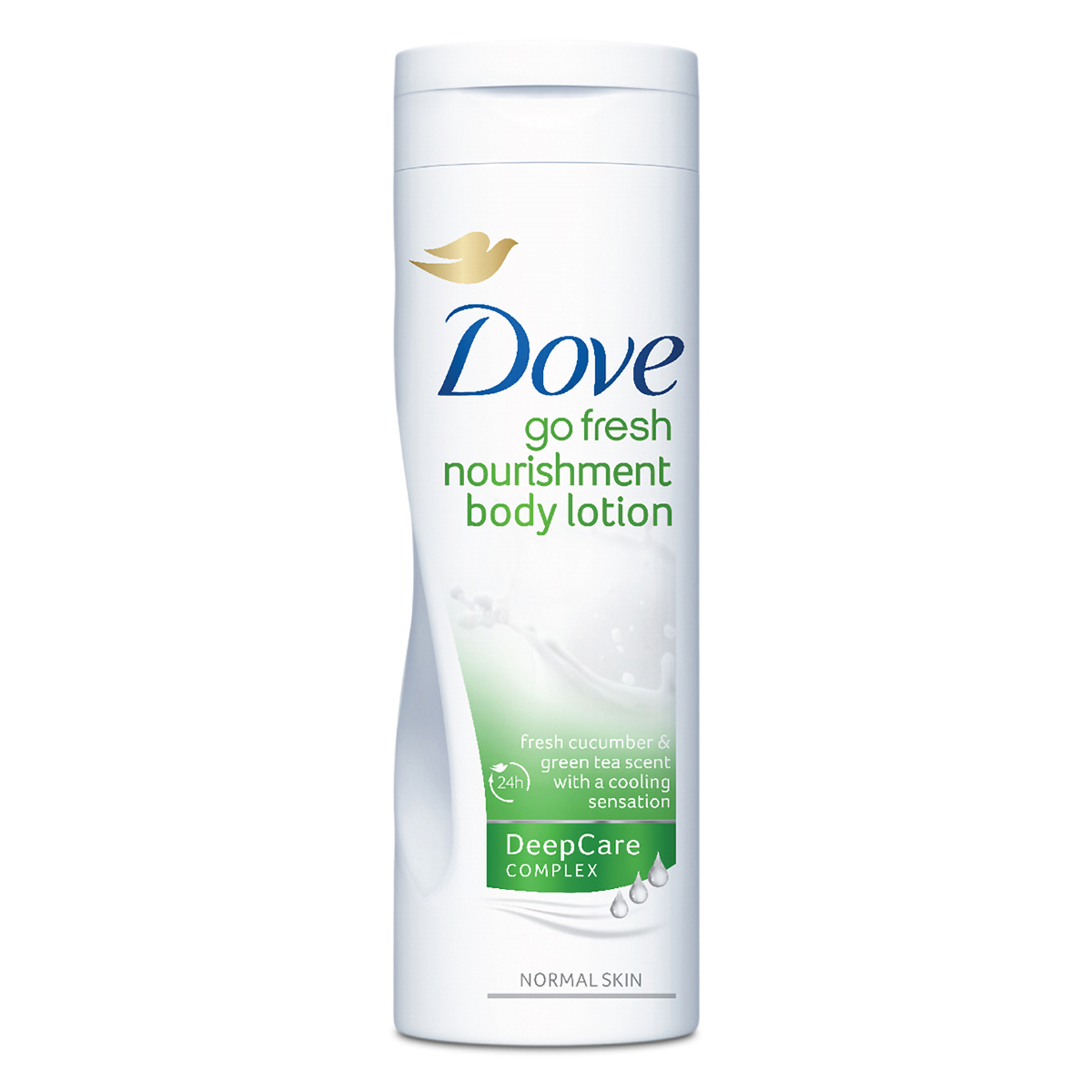 Dove Go Fresh Nourishment Body Lotion 250 ml | With Cucumber & Green Tea Scent | Deep Care Complex | Noutishes Skin For 24 Hr | For Normal Skin, Pack of 1 Dove Go Fresh Nourishment Body Lotion 250 ml | With Cucumber & Green Tea Scent | Deep Care Complex | Noutishes Skin For 24 Hr | For Normal Skin, Pack of 1