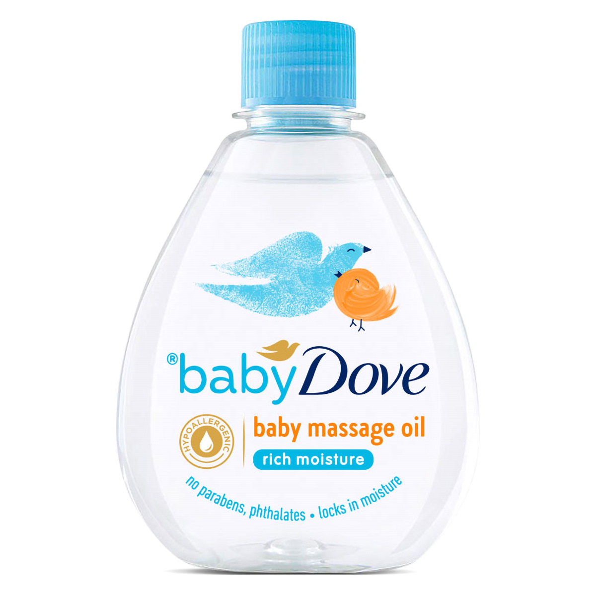 Baby Dove Rich Moisture Baby Massage Oil, 200 ml, Pack of 1 Baby Dove Rich Moisture Baby Massage Oil, 200 ml, Pack of 1