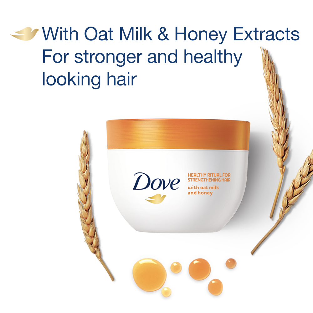 Dove Healthy Ritual for Strengthening Hair Mask, 300 ml, Pack of 1 Dove Healthy Ritual for Strengthening Hair Mask, 300 ml, Pack of 1