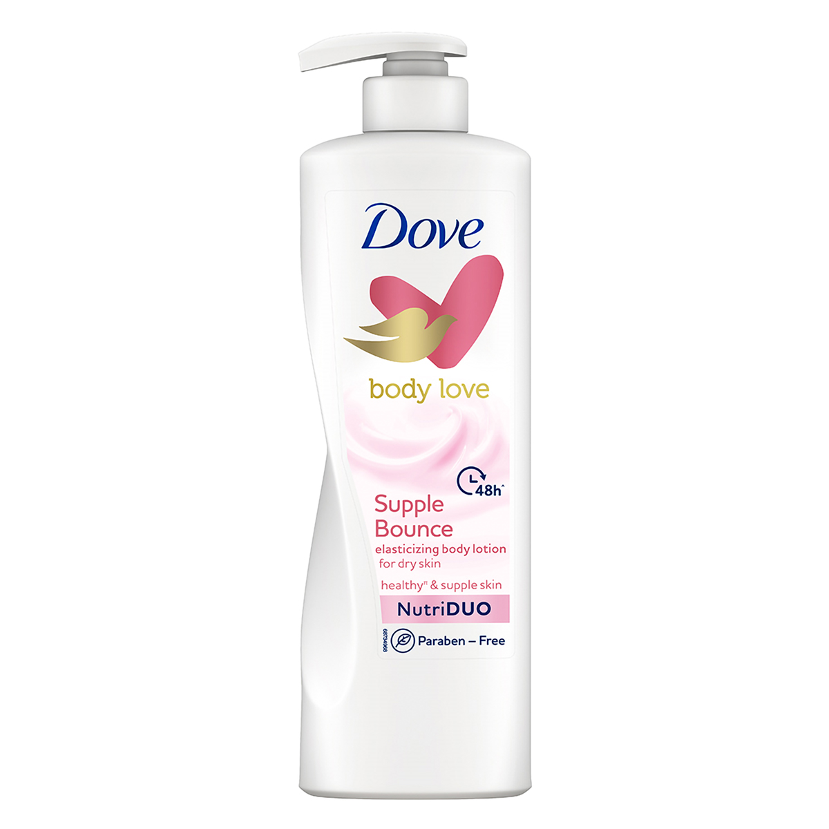 Dove Body Love Supple Bounce Body Lotion 400 ml | With Plant Based Moisturizers | Plant Nutri Duo | 48 Hr Long Lasting Hydration | Gives Healthy & Supple Skin | For Dry Skin, Pack of 1 Dove Body Love Supple Bounce Body Lotion 400 ml | With Plant Based Moisturizers | Plant Nutri Duo | 48 Hr Long Lasting Hydration | Gives Healthy & Supple Skin | For Dry Skin, Pack of 1