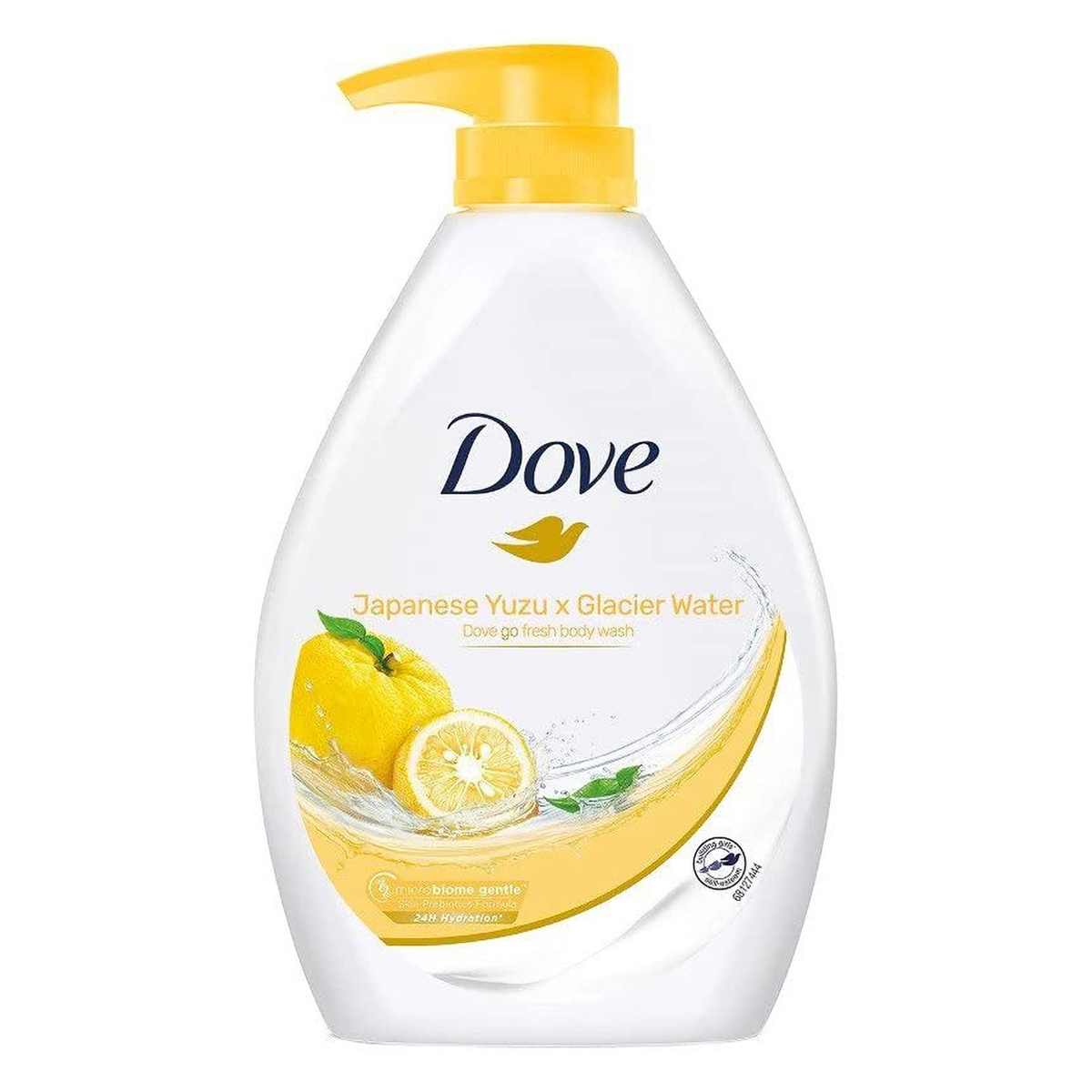 Dove Japanese Yuzu x Glacier Waters Go Fresh Body Wash 1 Litre | Provides 24Hr Hydration | Microbiome Gentle Technology | Gentle Cleansing | For Refresh & Hydrated Skin, Pack of 1 Dove Japanese Yuzu x Glacier Waters Go Fresh Body Wash 1 Litre | Provides 24Hr Hydration | Microbiome Gentle Technology | Gentle Cleansing | For Refresh & Hydrated Skin, Pack of 1