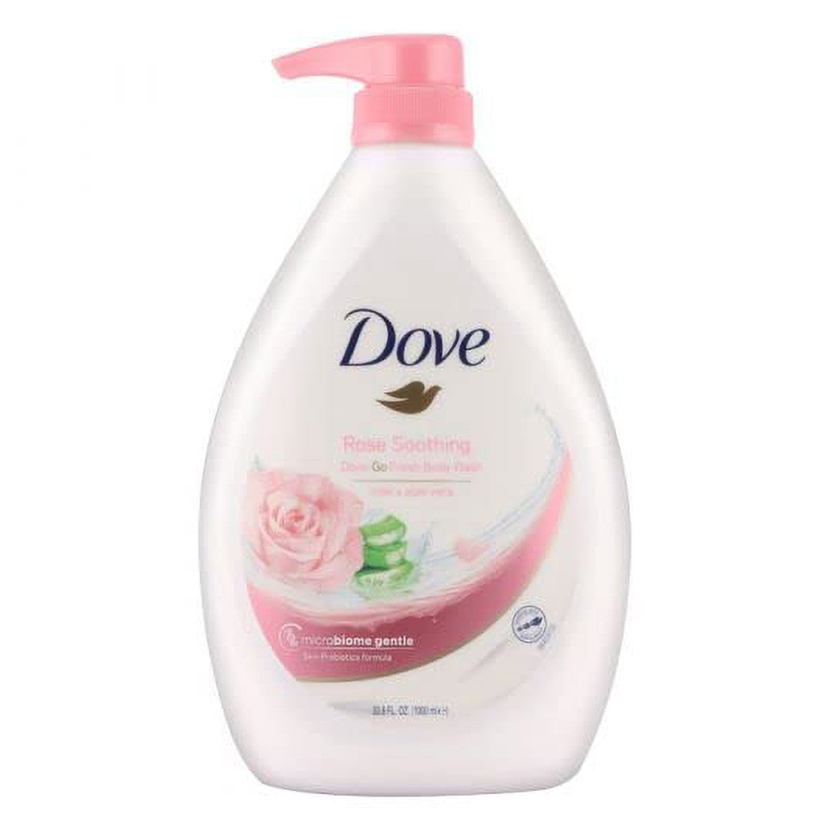 Dove Go Fresh Rose Soothing Body Wash 1 Litre | Rose & Aloe Vera | Moicrobiome Gentle Technology | Hydrates & Moisturises Skin, Pack of 1 Dove Go Fresh Rose Soothing Body Wash 1 Litre | Rose & Aloe Vera | Moicrobiome Gentle Technology | Hydrates & Moisturises Skin, Pack of 1