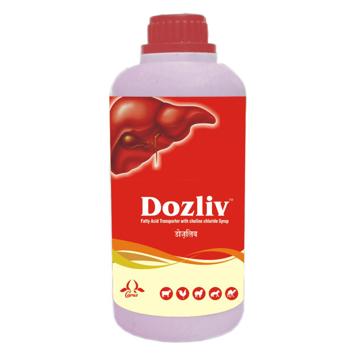 Dozliv Vet Liquid 500 ml, Pack of 1 LIQUID Dozliv Vet Liquid 500 ml, Pack of 1 LIQUID