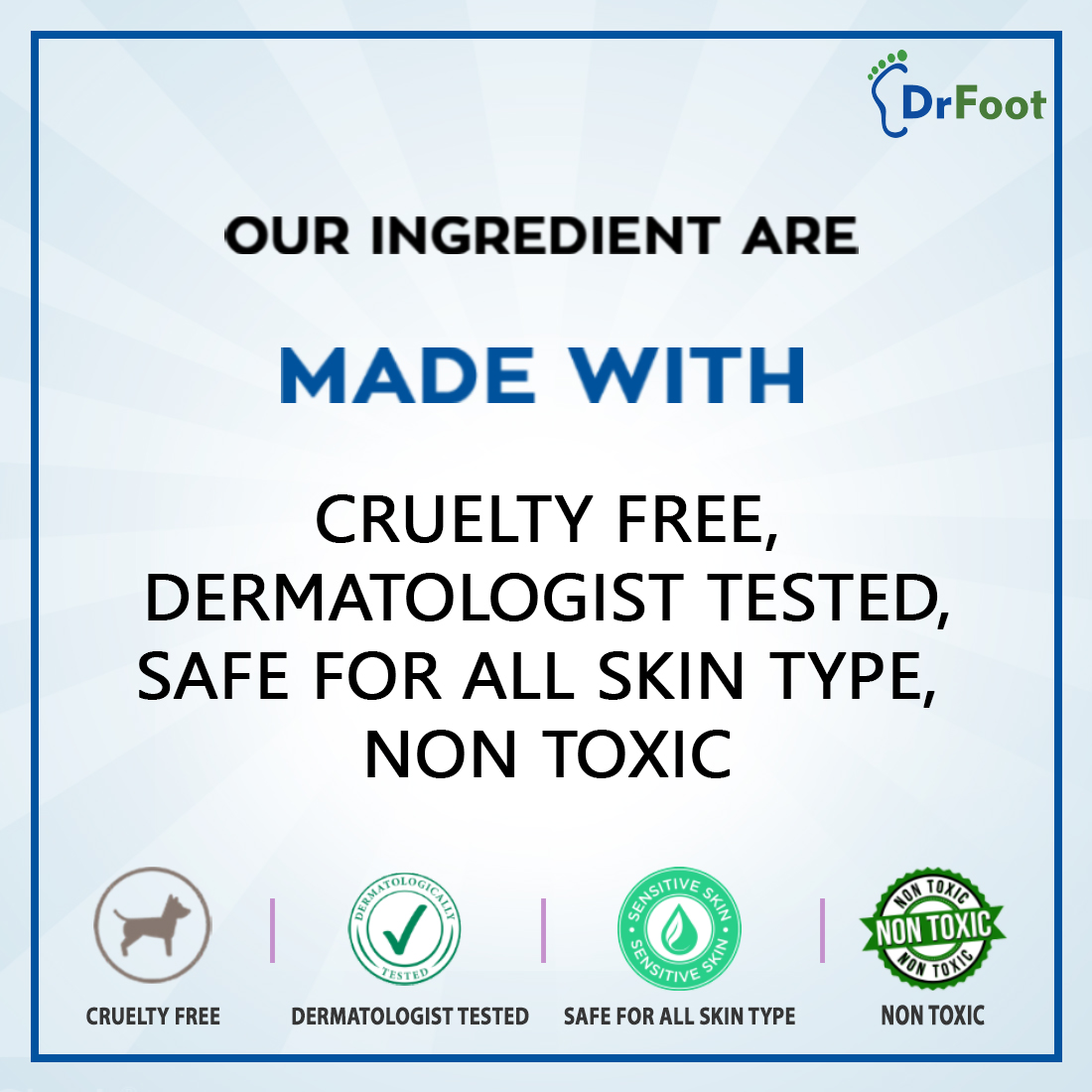 Dr Foot Natural Foot & Shoe Deodorant Spray 100 ml | With Essential Oils | Removes Feet Odour | For All Skin Type, Pack of 1 Dr Foot Natural Foot & Shoe Deodorant Spray 100 ml | With Essential Oils | Removes Feet Odour | For All Skin Type, Pack of 1