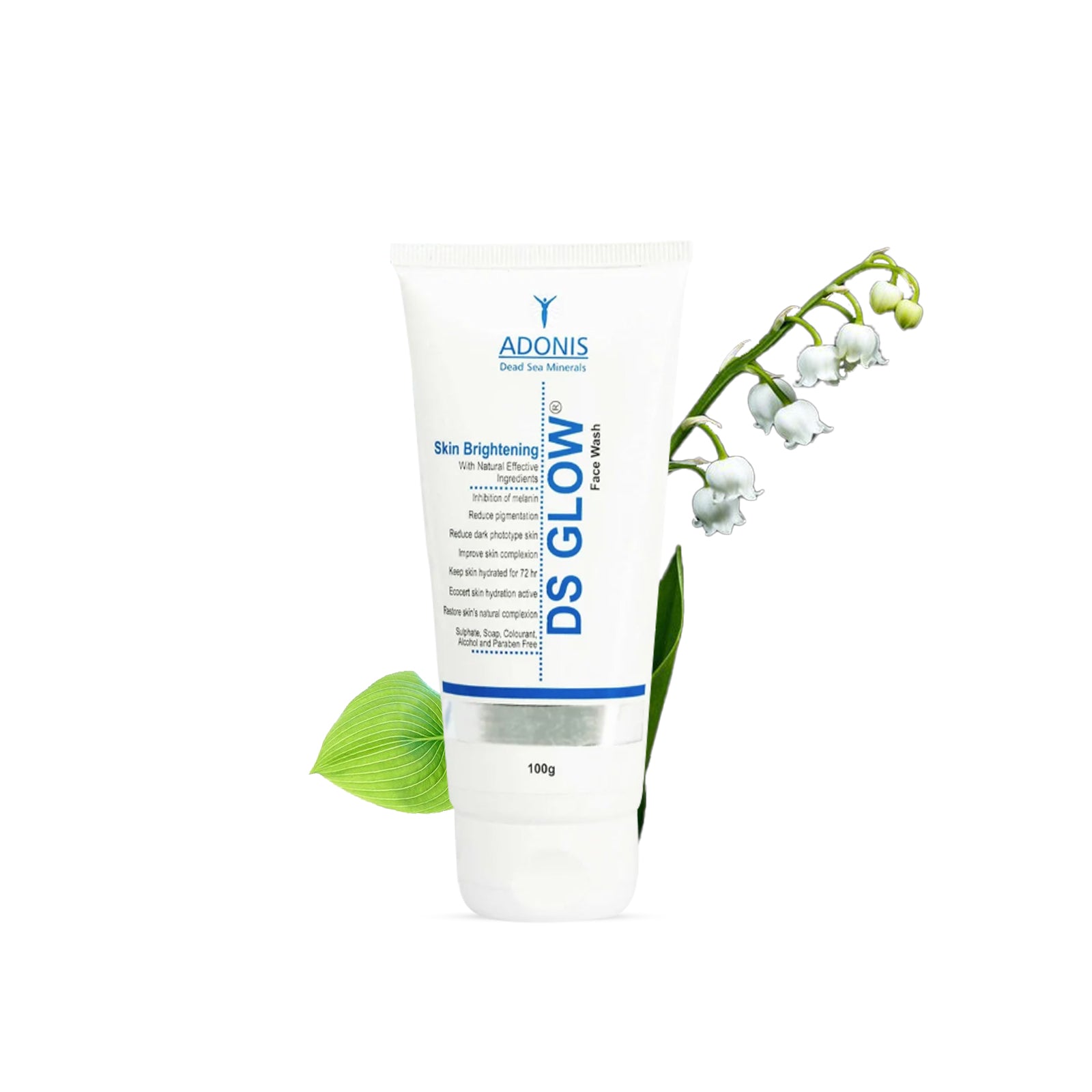 DS Glow Face Wash 100 gm | With Natural Ingredients | Help In Skin Brightening | Reduce Pigmentation | 72Hr Skin Hydration, Pack of 1 DS Glow Face Wash 100 gm | With Natural Ingredients | Help In Skin Brightening | Reduce Pigmentation | 72Hr Skin Hydration, Pack of 1