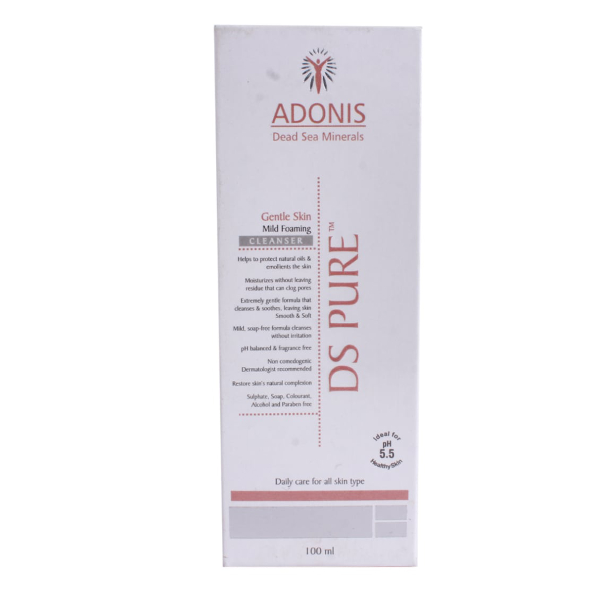 DS Pure PH 5.5 Cleanser 100 ml, Pack of 1 DS Pure PH 5.5 Cleanser 100 ml, Pack of 1