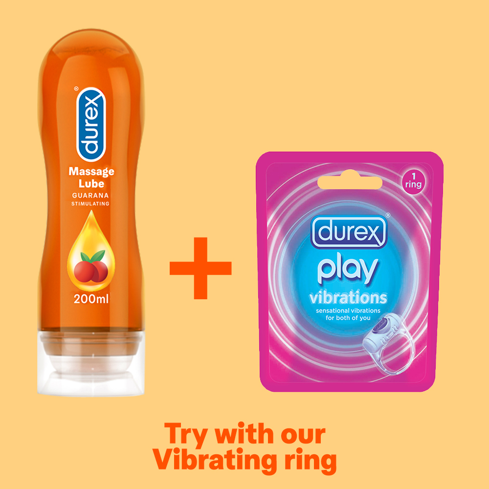 Durex Guarana Stimulating Massage Lubricant Gel, 200 ml, Pack of 1 Durex Guarana Stimulating Massage Lubricant Gel, 200 ml, Pack of 1