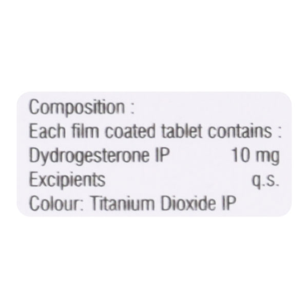 Dydro 1 Tablet 10's, Pack of 10 TabletS Dydro 1 Tablet 10's, Pack of 10 TabletS