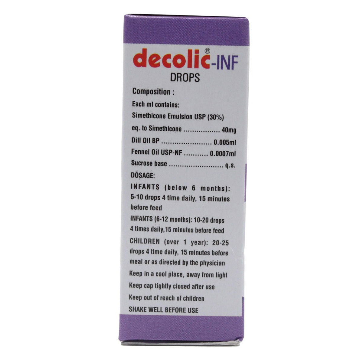 Decolic Infant Oral Drops 30 ml Decolic Infant Oral Drops 30 ml