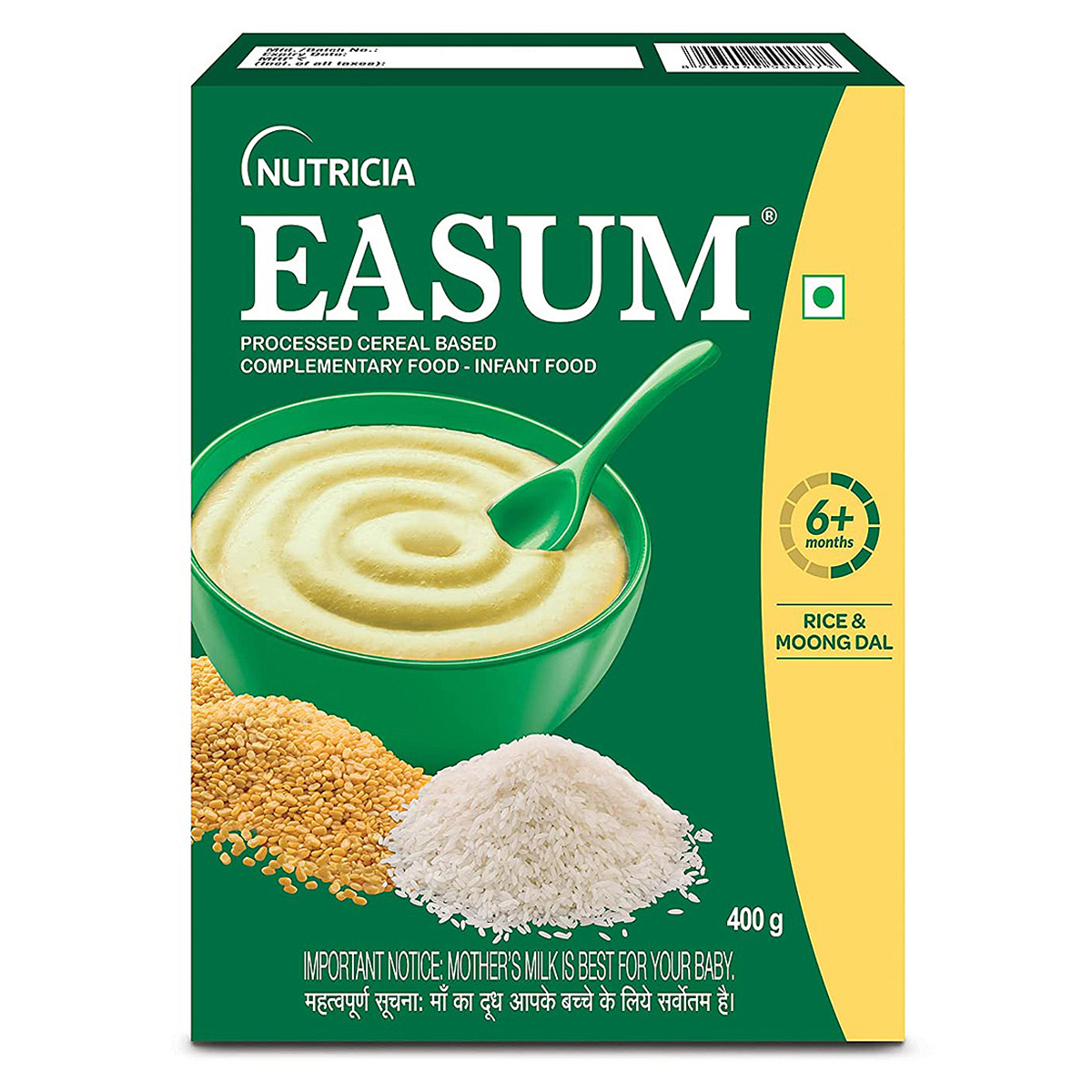 Nutrica Easum Rice & Moong Dal Baby Cereal, 400 gm