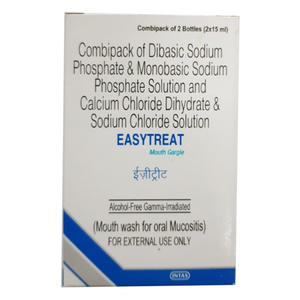 Buy Easytreat Mouth Gargle Combipack 2X15 ml Online