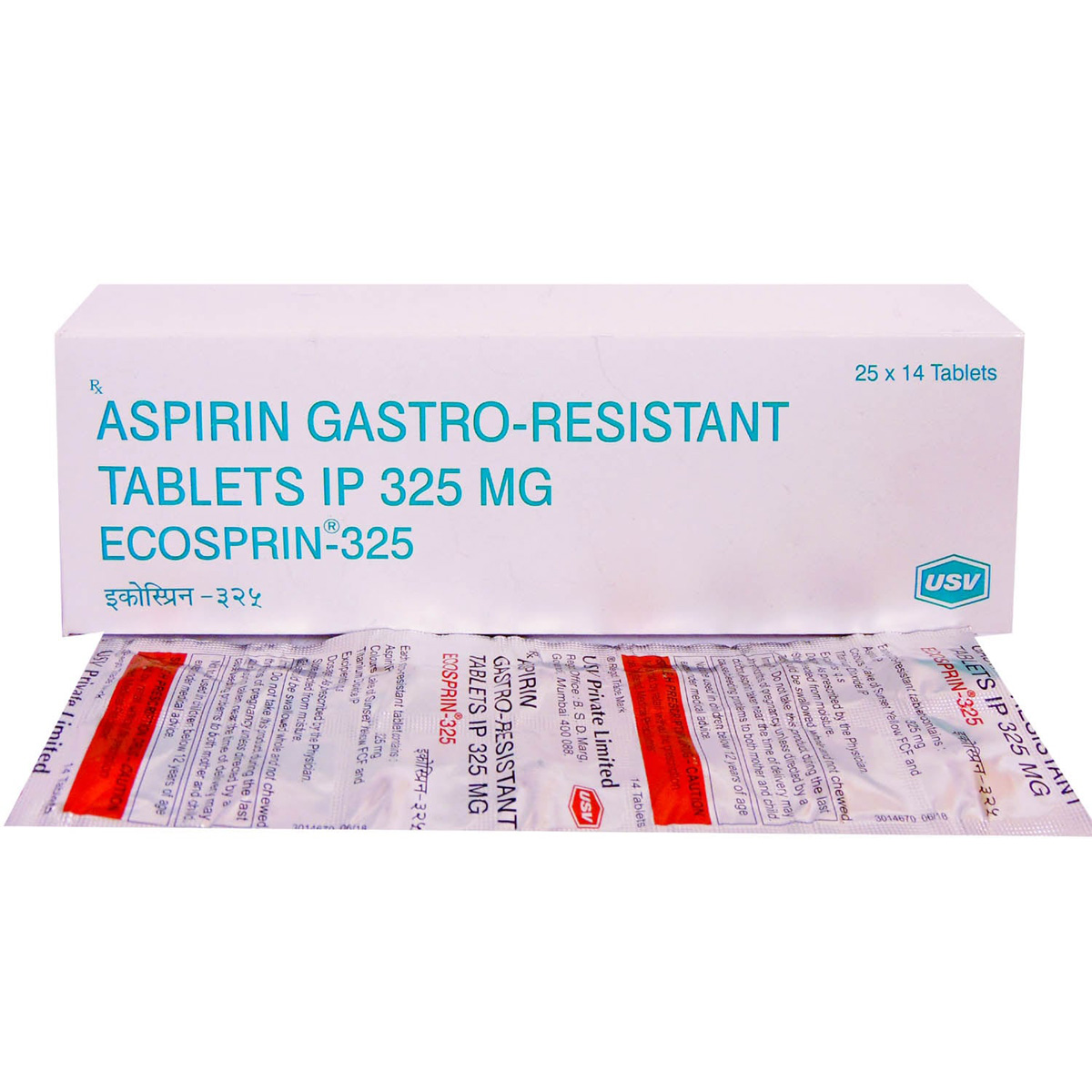 Ecosprin-325 Tablet 14's