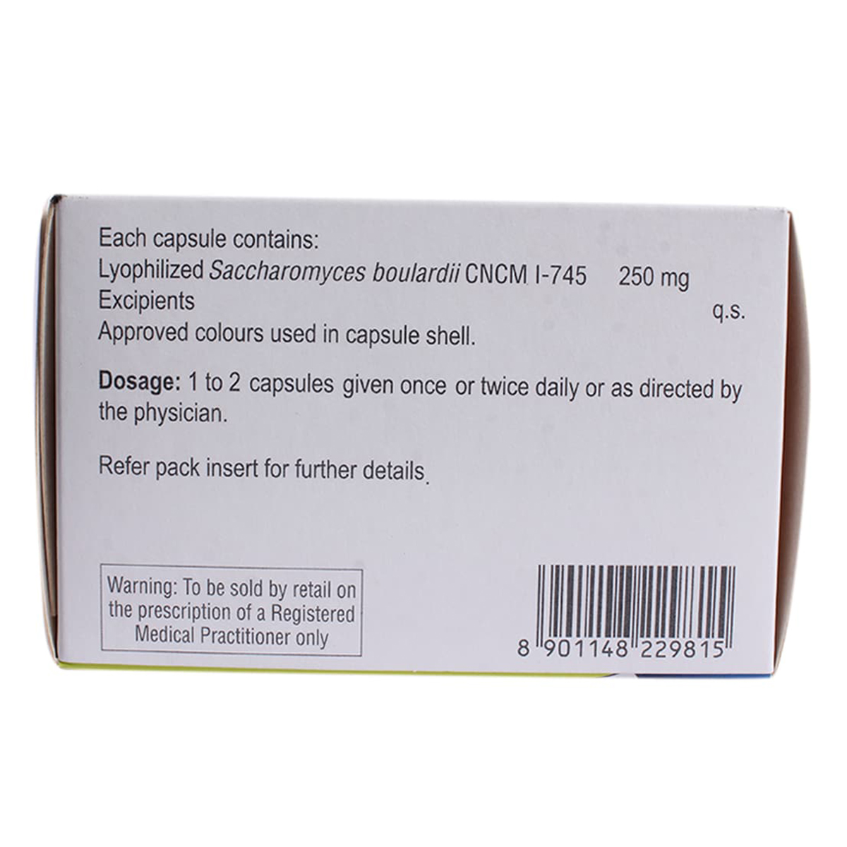 Econorm 250 Capsule 6's, Pack of 6 CAPSULES Econorm 250 Capsule 6's, Pack of 6 CAPSULES