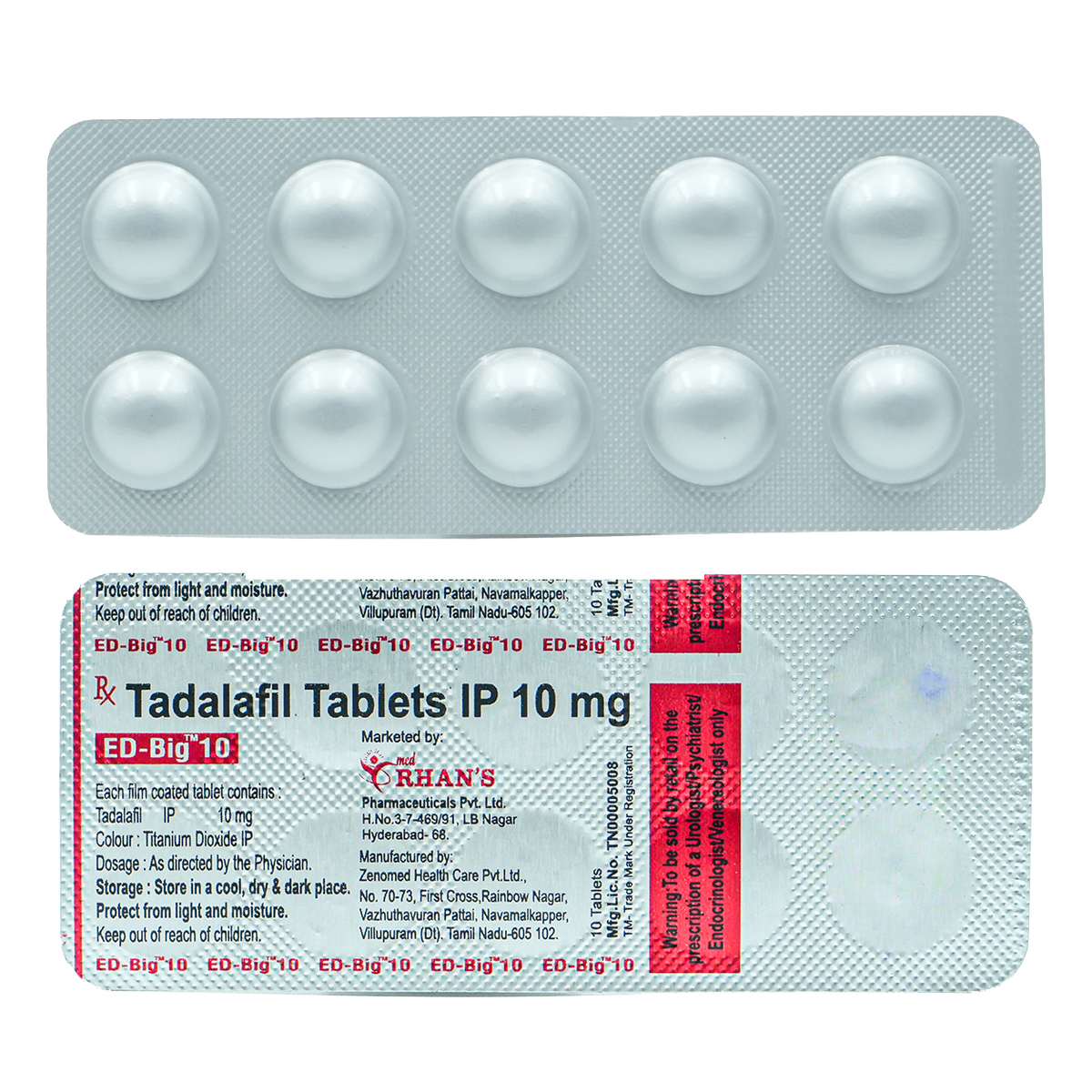 Ed Big 10 Tablet 10's, Pack of 10 TABLETS Ed Big 10 Tablet 10's, Pack of 10 TABLETS