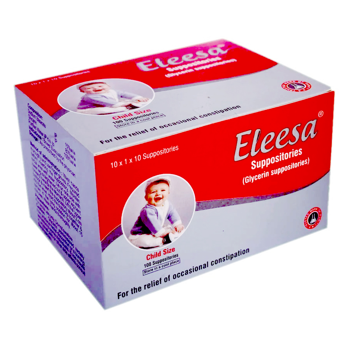 Eleesa Child Suppositories 10's, Pack of 10 Eleesa Child Suppositories 10's, Pack of 10