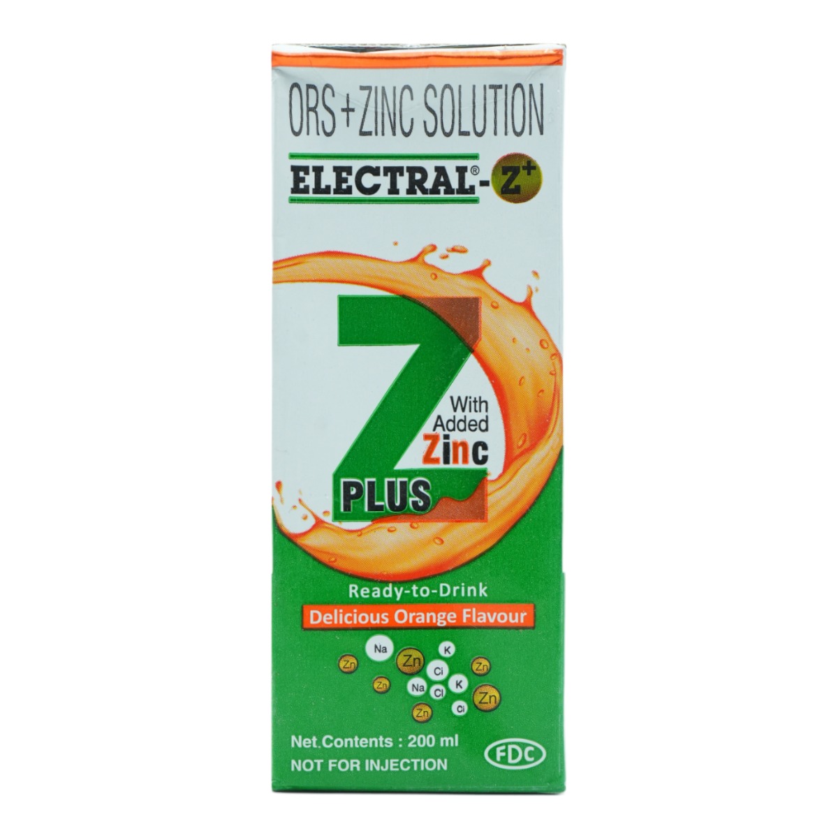 Buy Electral-Z Plus Orange Drink 200 ml Online