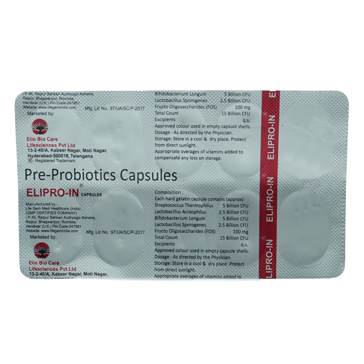 Elipro In Capsule 10's, Pack of 10 Elipro In Capsule 10's, Pack of 10